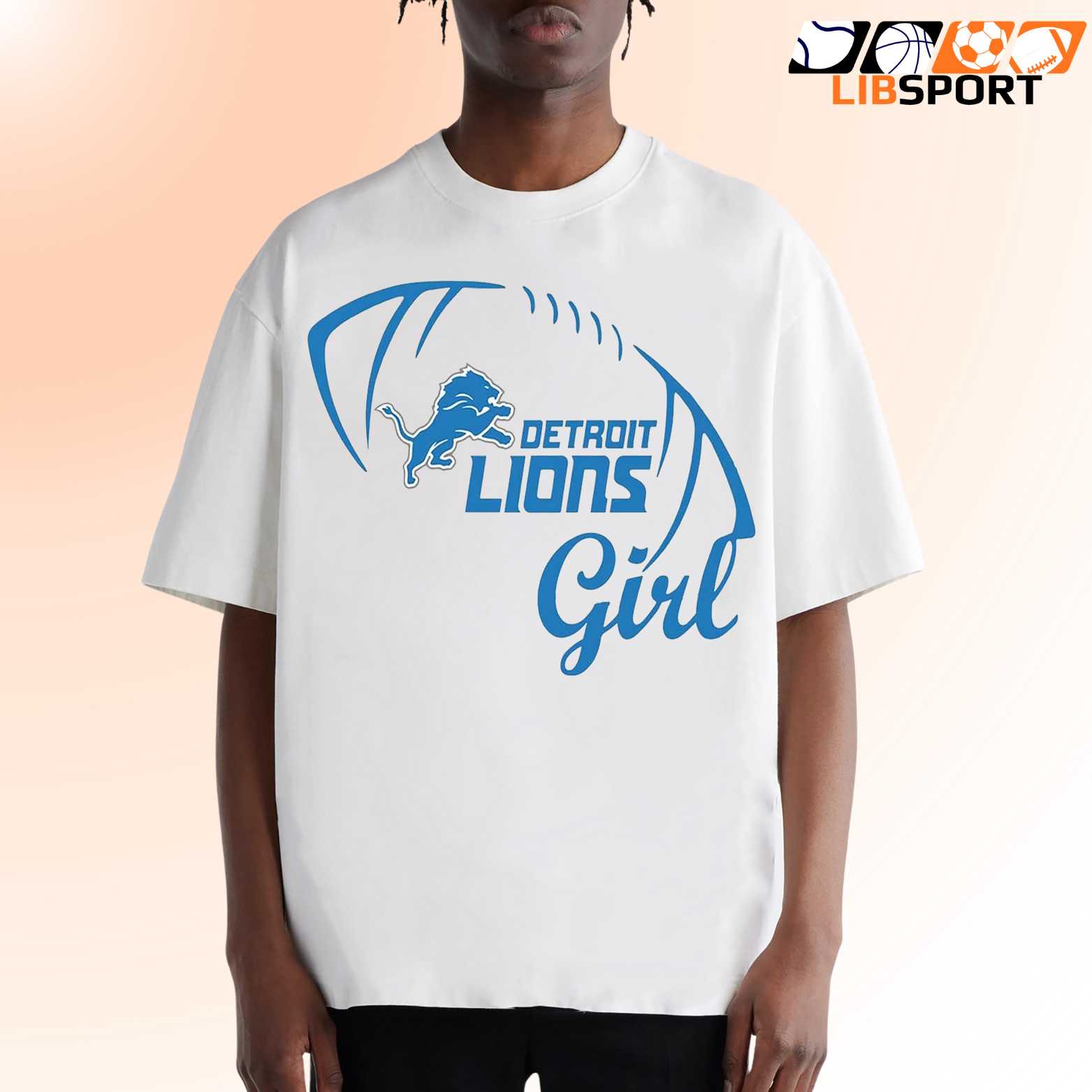 Detroit Lions Love Tee, Football Spirit T-Shirt, Unisex Fan Apparel